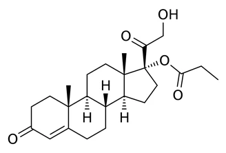 Clascoterone structure