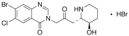 halofuginone hydrobromide molecular formula halofuginone hydrobromide molecular formula