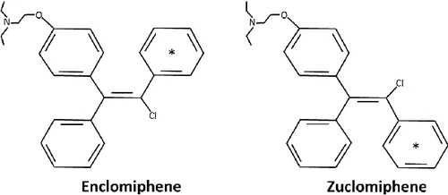 Enclomiphene powder and Zuclomiphene Enclomiphene powder and Zuclomiphene