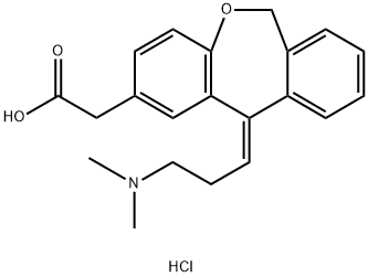 Olopatadine hydrochloride Structure