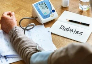 diabetes or hypertension