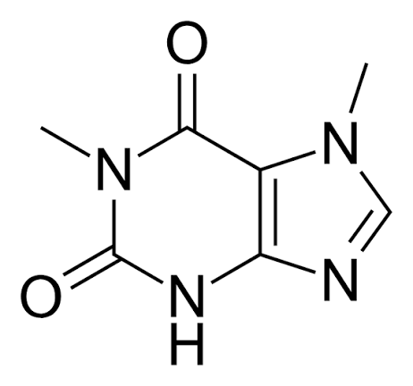 Paraxanthine Chemical formula Paraxanthine Chemical formula